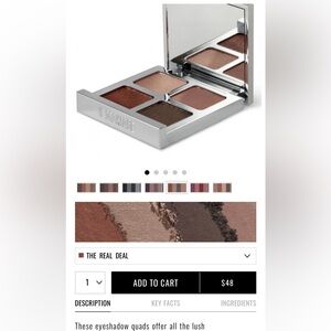 IL Makiage eyeshadow palette NWT color boss squad the real deal